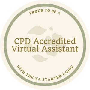 CPD Accredited Virtual Assistant